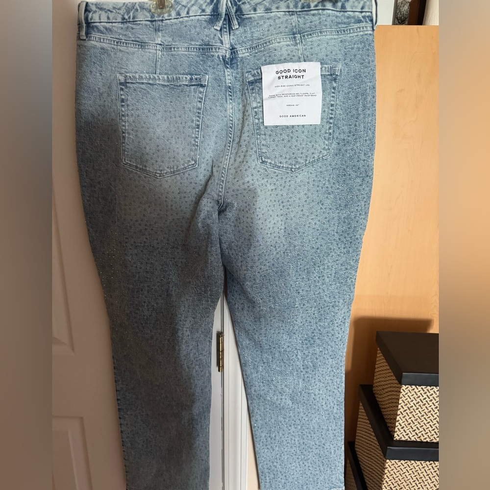 GOOD EASE RELAXED SPARKLE JEANS - Picture 10 of 10